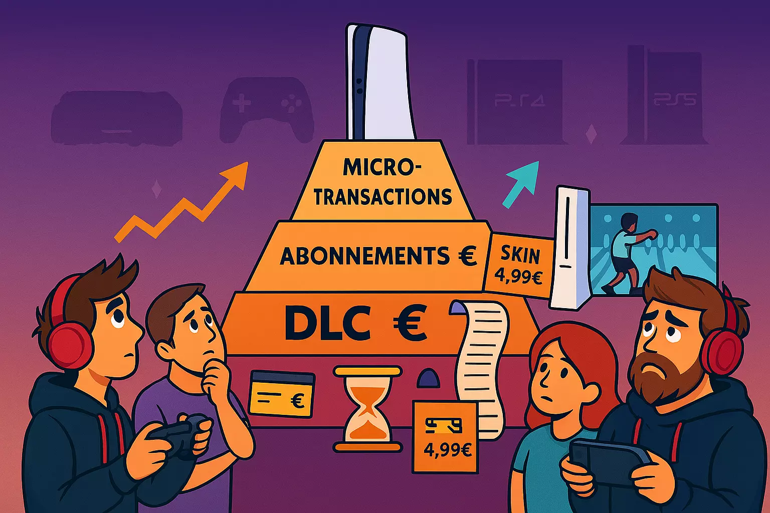 Le jeu vidéo console à l'ère de la maturité : quand la croissance change de visage