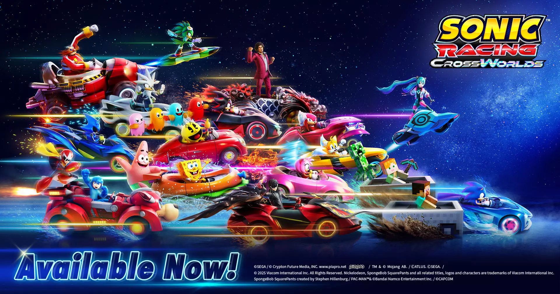 SEGA annonce la date de sortie de la version physique de l'édition Nintendo Switch™ 2 de Sonic Racing: CrossWorlds