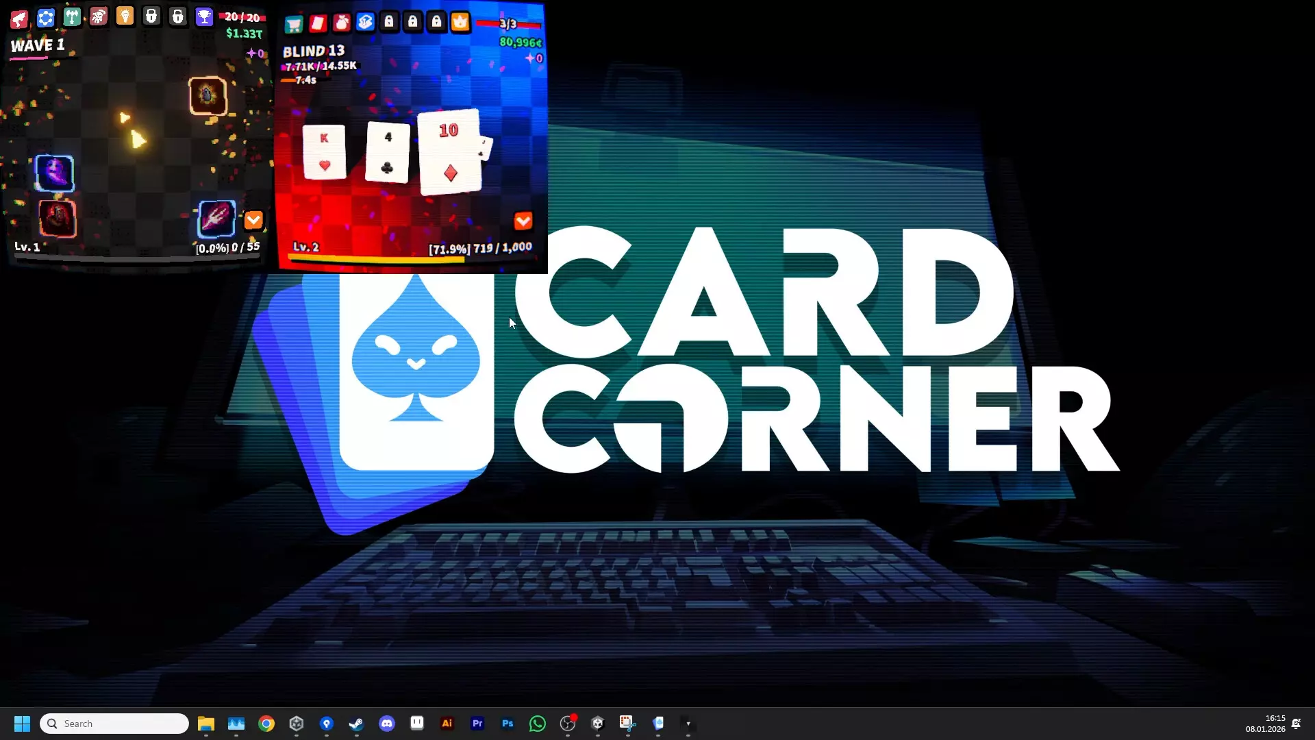 Card Corner - un deckbuilder idle discret débarque sur PC