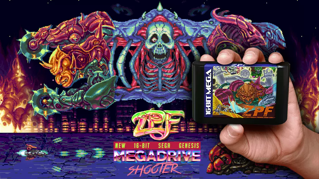 ZPF - le shmup 16-bit passe de la megadrive au PC !