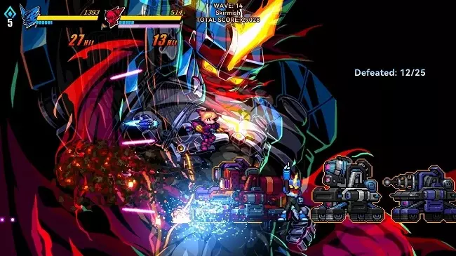 Super Alloy Crush - le brawler roguelike passe à l’action en early access