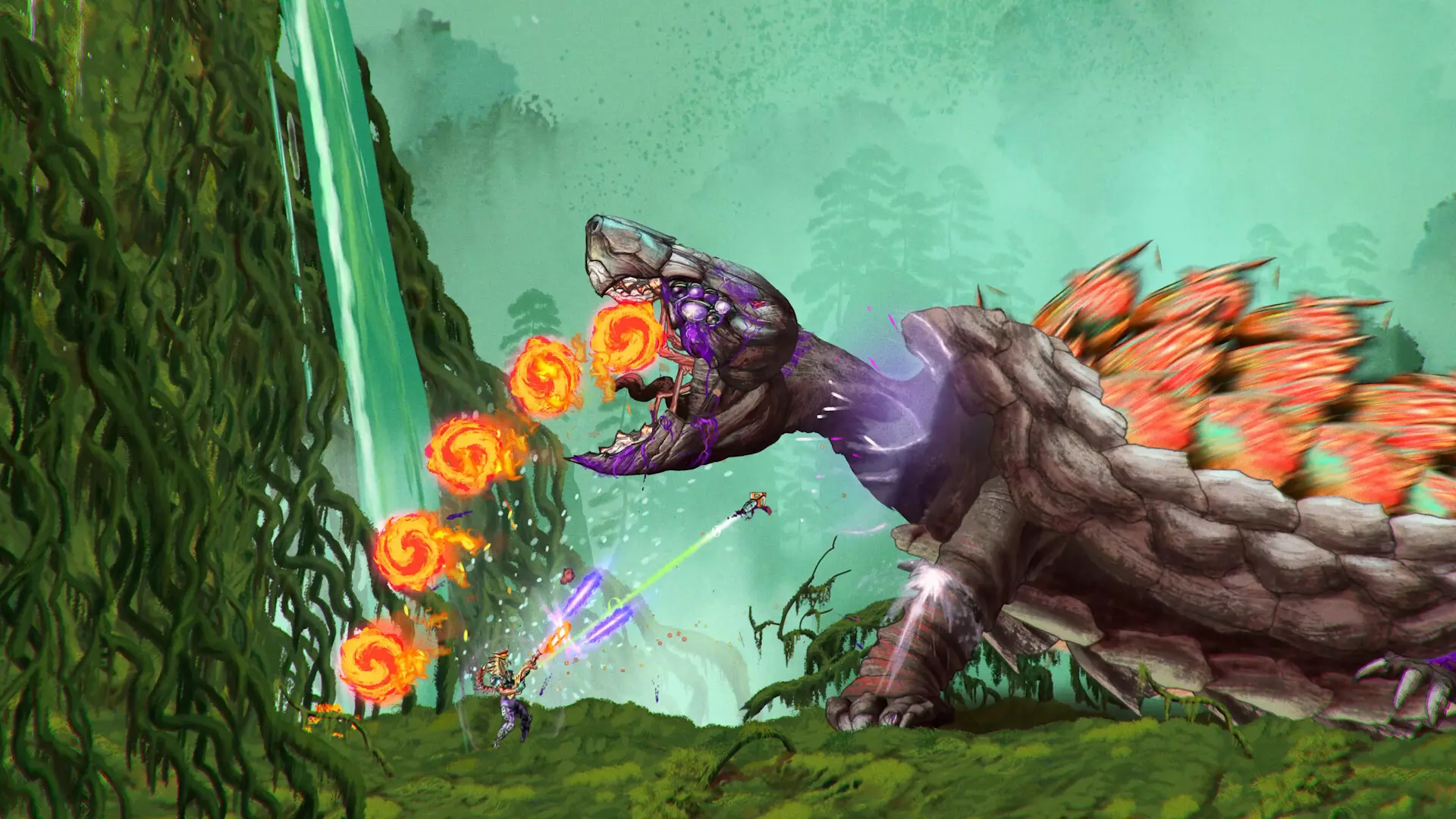 ChainStaff - un platformer sci-fi brutal aux accents heavy metal débarque aujourd’hui