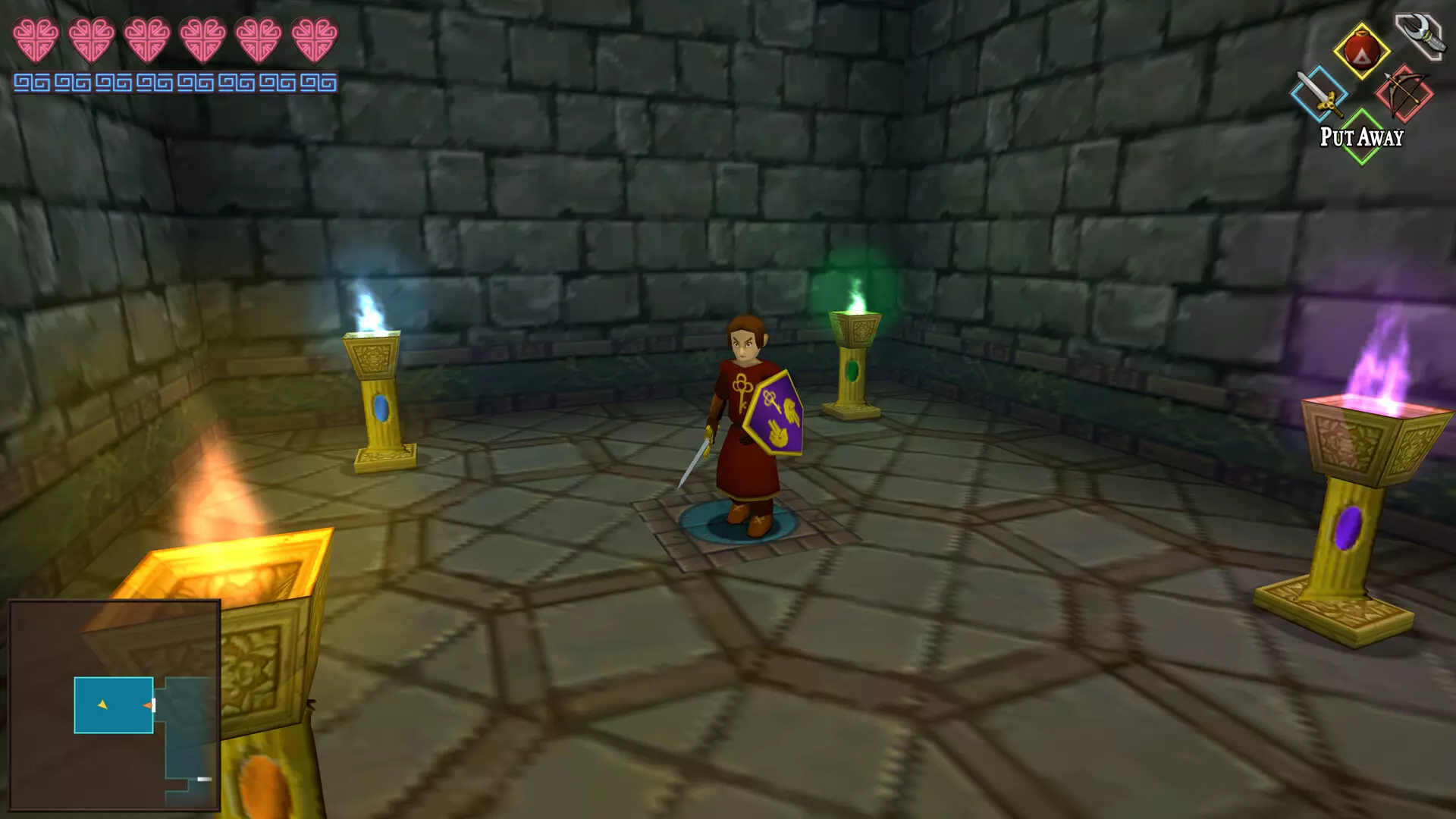 Temple Maker 64 - un Zelda Maker 3D qui mise sur la création de donjons arrive sur Steam