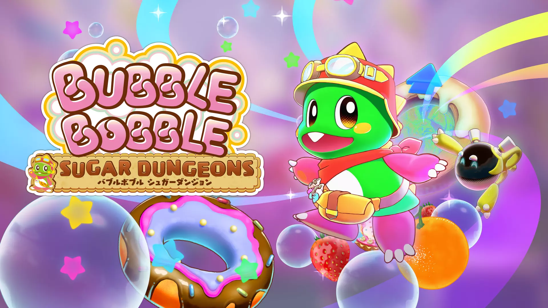Bubble Bobble Sugar Dungeons se lance aujourd’hui sur PS5, PC et Switch