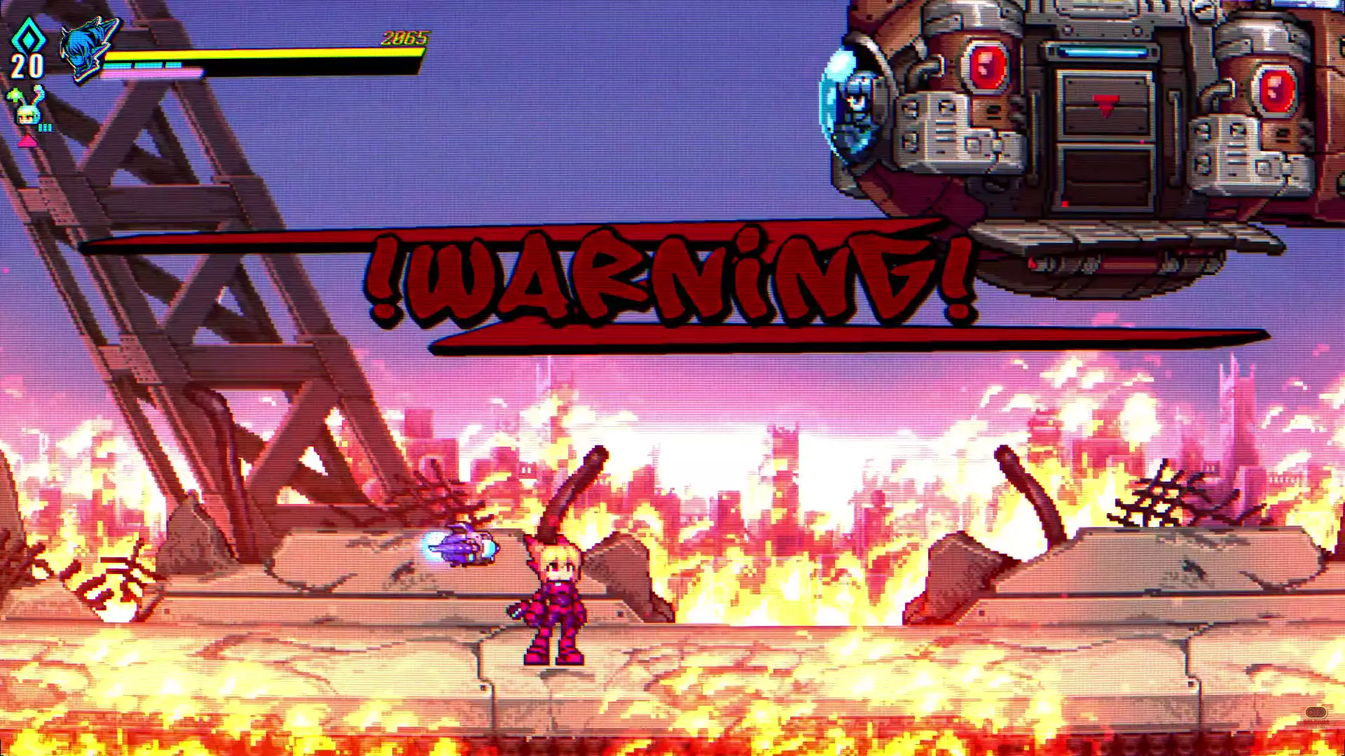 Preview - SUPER ALLOY RUSH : la démo pose les bases d’un brawler roguelike très nerveux